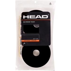 HEAD Prime Tour Tennis Racquet Overgrip 30 Pack(Black)