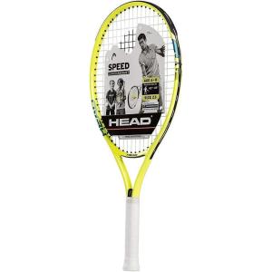 HEAD Speed 23 Junior Pre-Strung Tennis Racquet, Lightweight Youth Tennis Racket for Kids & Beginners, Durable Aluminum Frame, Age 6-8, 23 inch, Yellow