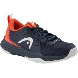 HEAD Sprint Court 4.0 Junior Tennis Shoe – Lightweight Breathable All-Court Kid’s Sneakers for Tennis, Padel & Pickleball(Dark Blue/Red)