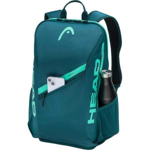 HEAD Tour Tennis Backpack 25L – Holds 2 Racquets, Shoe Compartment, Phone Pocket, Water Bottle & Ball Can Pockets(Green)