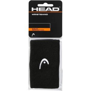 HEAD Unisex Adults Sweat Band Tennis Sweatbands for Women and Men 5 Inch Sweat Absorption Wrist Bands Black, Black, Standard Size US