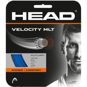 HEAD Velocity MLT Tennis Racket String 40′ Set Multifilament Racquet String(Blue)