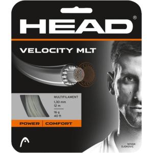 HEAD Velocity MLT Tennis Racket String 40′ Set Multifilament Racquet String(Natural)