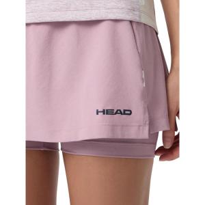 HEAD Women’s Play Skort – Performance Stretch Tennis Skirt with Built-in Shorts & Moisture-Wicking Fabric(Dusty Lilac)