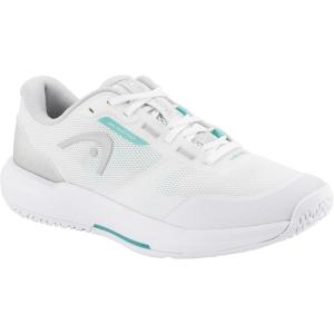 HEAD Women’s Revolt Evo 5.0 Tennis Shoe – Lightweight Stability, Durable All-Court Performance, Breathable Comfort(White/Light Grey)