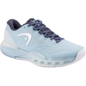 HEAD Women’s Revolt Pro 5.0 Clay Tennis Shoe – Stable Performance Shoe for Competitive Play(White/Light Grey)