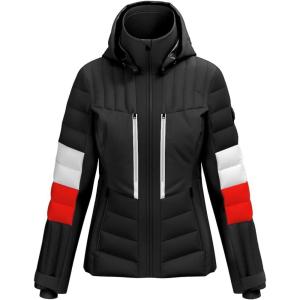 HEAD womens Clairice Jacket Women(Black  Red  White)