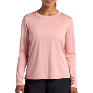 Head Women’s Aura Long Sleeve Top, Slim Fit, Stretch Lightweight Material(Mellow Rose Heather)