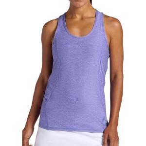 Head Women’s Break Point Tank Top, Slim Fit, Lightweight Heathered Material(Dusted Perri Heather)
