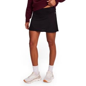 Head Women’s Half Swing Mesh Skort, Relaxed Fit, 13” Inseam, Built-in Compression Shorts with Pockets(Black)