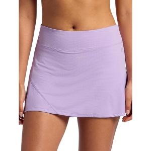 Head Women’s Half Swing Mesh Skort, Relaxed Fit, 13” Inseam, Built-in Compression Shorts with Pockets(Lavendula)