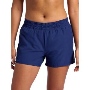 Head Women’s Rally Woven Short, Relaxed Fit, 4” Inseam, Mid-Rise, Stretch Lightweight Material, Moisture-Wicking(Medieval Blue)