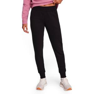 Head Women’s Rib Mix Jogger, Slim Fit, 29” Inseam, Lightweight Cotton-Poly Fleece Material(Black)